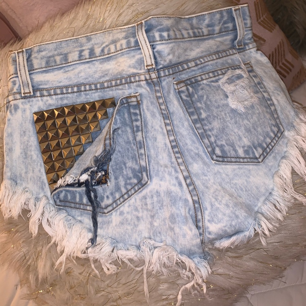 Jean shorts